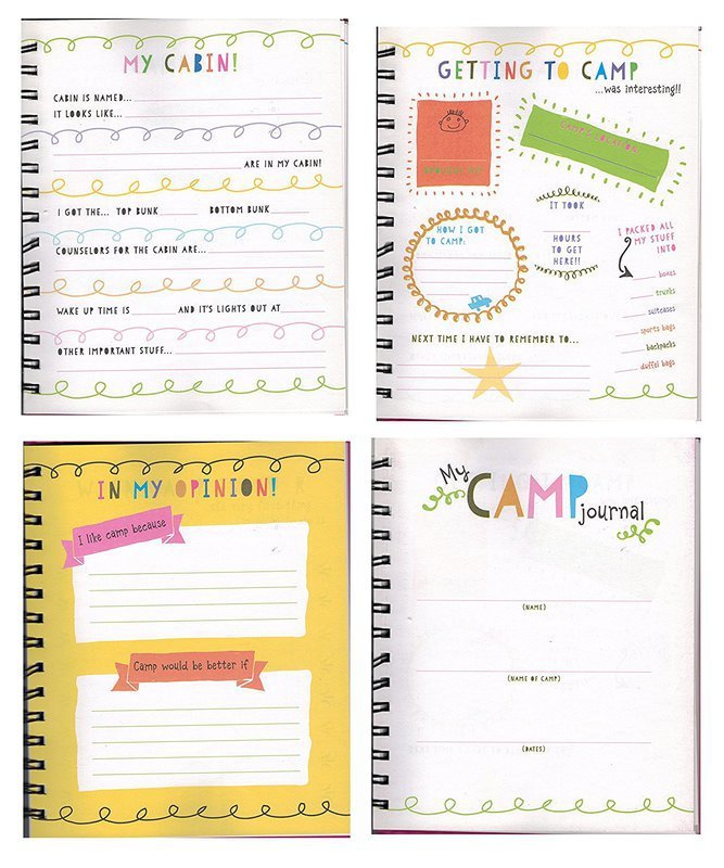 Camp Journal Pretty in Pink