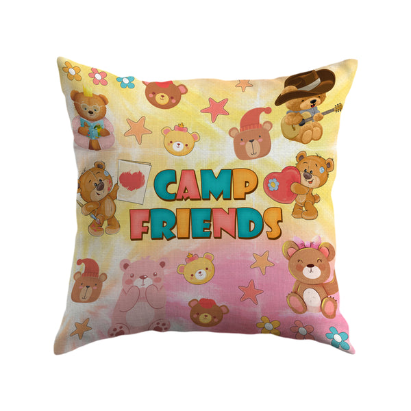 Camp Bunk Kids Autograph Pillows A Great Gift for Boys Or Girls (Teddy Bear)