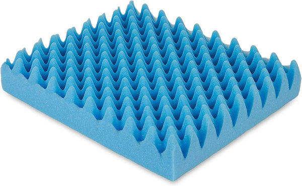 Convoluted Egg Crate Foam Chair Cushion – Pressure Relief & Comfort – Ideal for Office Chairs & Wheelchairs