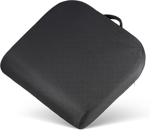 Seat Cushion - Memory Foam Cushion for Comfort & Support – Ideal for Office Chairs, Car Seats, and Wheelchairs