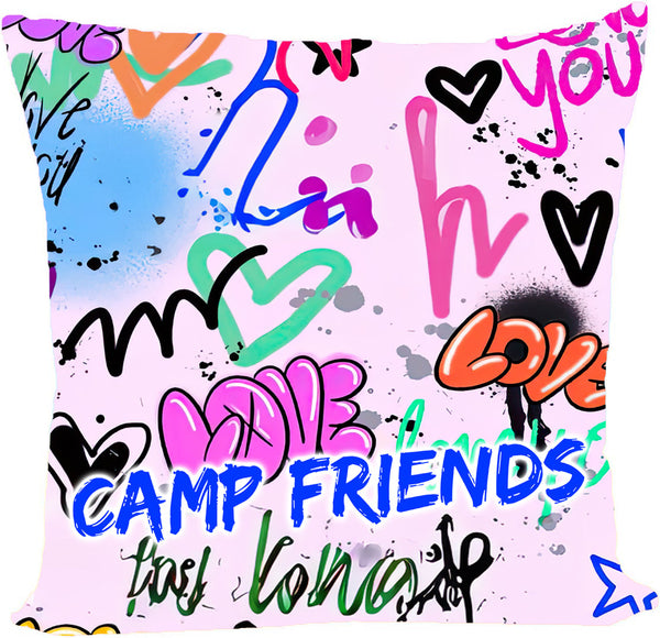 Camp Bunk Kids Autograph Pillow – Perfect for Sleepovers, Camp Memories, and Personalized Gifts