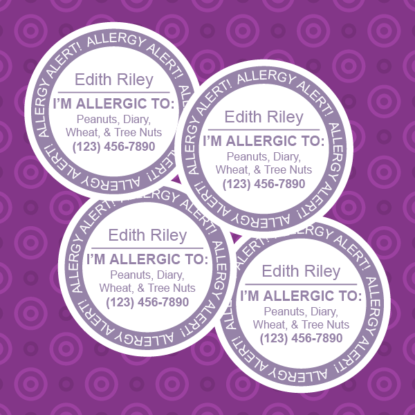 Allergy Labels