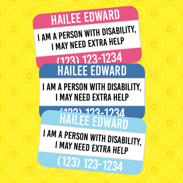 Person First Identity Labels – Custom Name Stickers for Kids & Adults