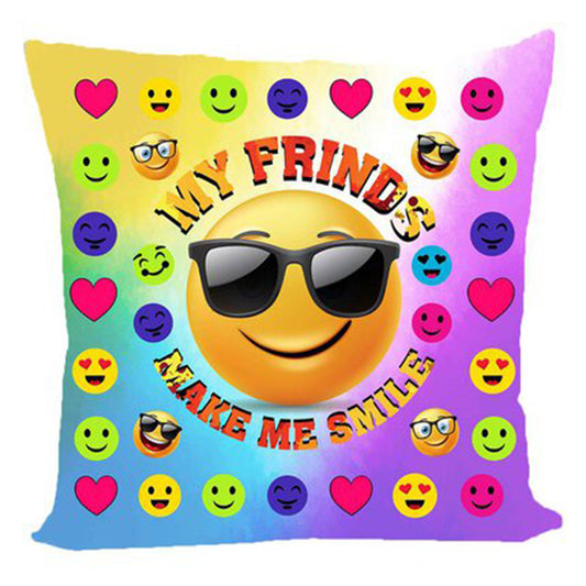 Camp Bunk Kids Autograph Pillows A Great Pre-Camp Gift for Boys Or Girls(My Friend's Make Me Smile)