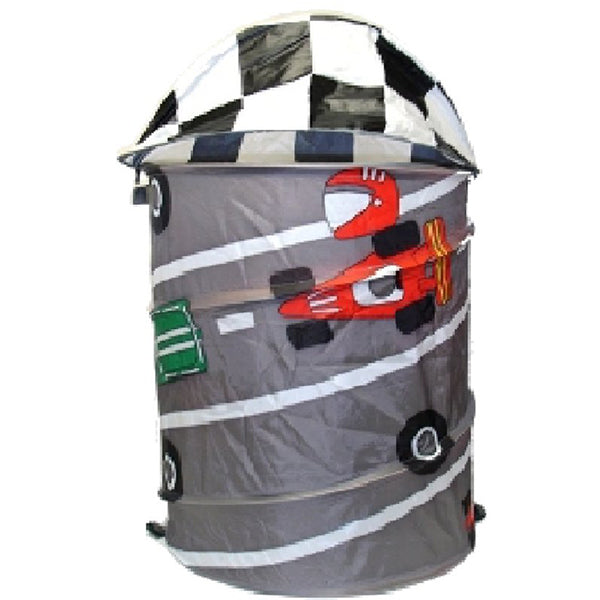 Race Car Round Hamper