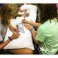Autograph Pillowcase Great Gift for Summer Camp Have All Her Bunkmates and Counselors Sign It(Eat Sleep Camp Friends)