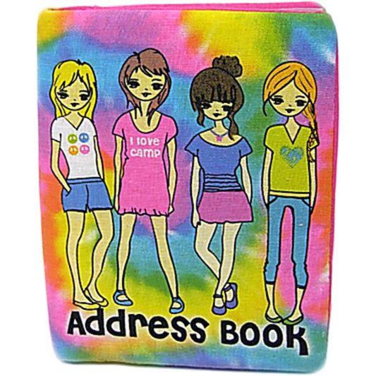 Address Book Tie Dye Girls