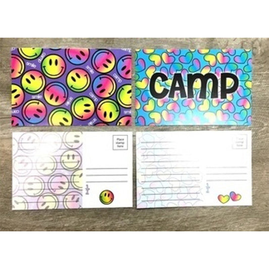 Smile/Heart Post Card Set Camp Postcard