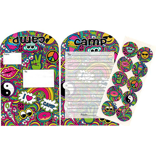 Fold & Seal Stationery Set Paisley Camp