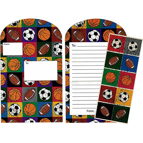 Fold & Seal Stationery Set Sport Ball Stationery Set