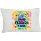 Autograph Pillowcase Great Gift for Summer Camp Have All Her Bunkmates and Counselors Sign It(Camp Friends 4 Ever)