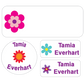 Personalized Daycare Name Labels, Custom Waterproof Name Stickers for Clothing Tags, Water Bottles, Lunch Boxes and School Supplies