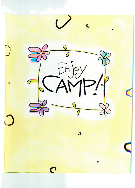 ENJOY CAMP Greeting Card