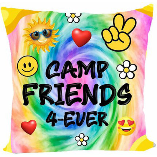 Camp Bunk Kids Autograph Pillows A Great Pre-Camp Gift for Boys Or Girls(Camp Friends 4ever)