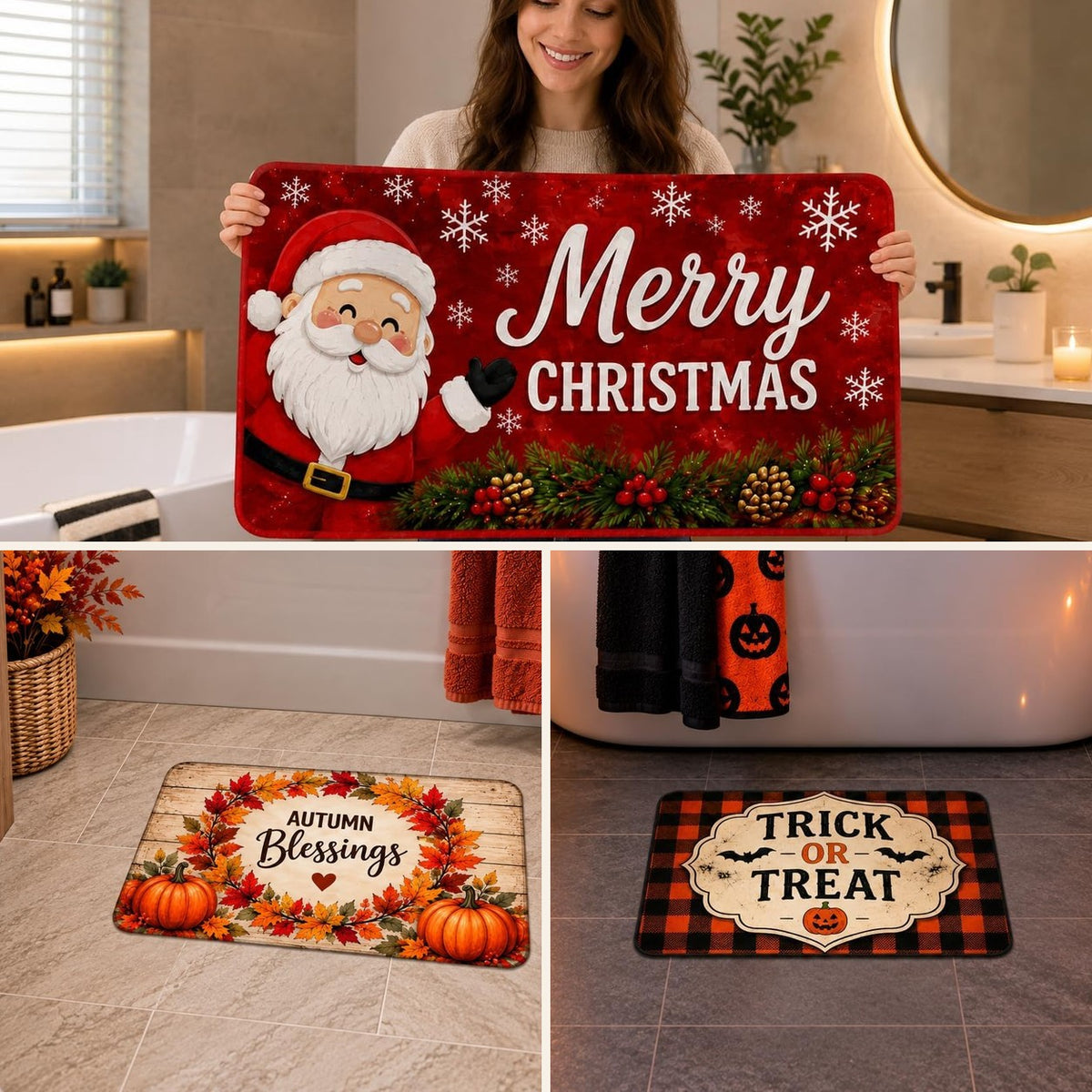 Holiday Floor Mats