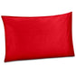 100% Cotton/Percale 210 Thread Count Pillow Cases Set of 2 Soft Red Cotton Pillow Cover for Sleeping-Bedroom Pillowcases