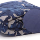 100% Cotton Jersey Knit Comforter Twin Size (Blue Camouflage Reversible Navy)