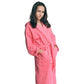 Terry Robe for Boys and Girls, Hooded, Pink