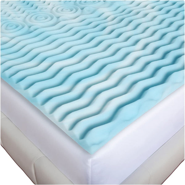 Memory Foam Mattress Topper Cot Size Fits Camp Cots Perfect for Kid’s sleepaway Camp and Also fits RV beds