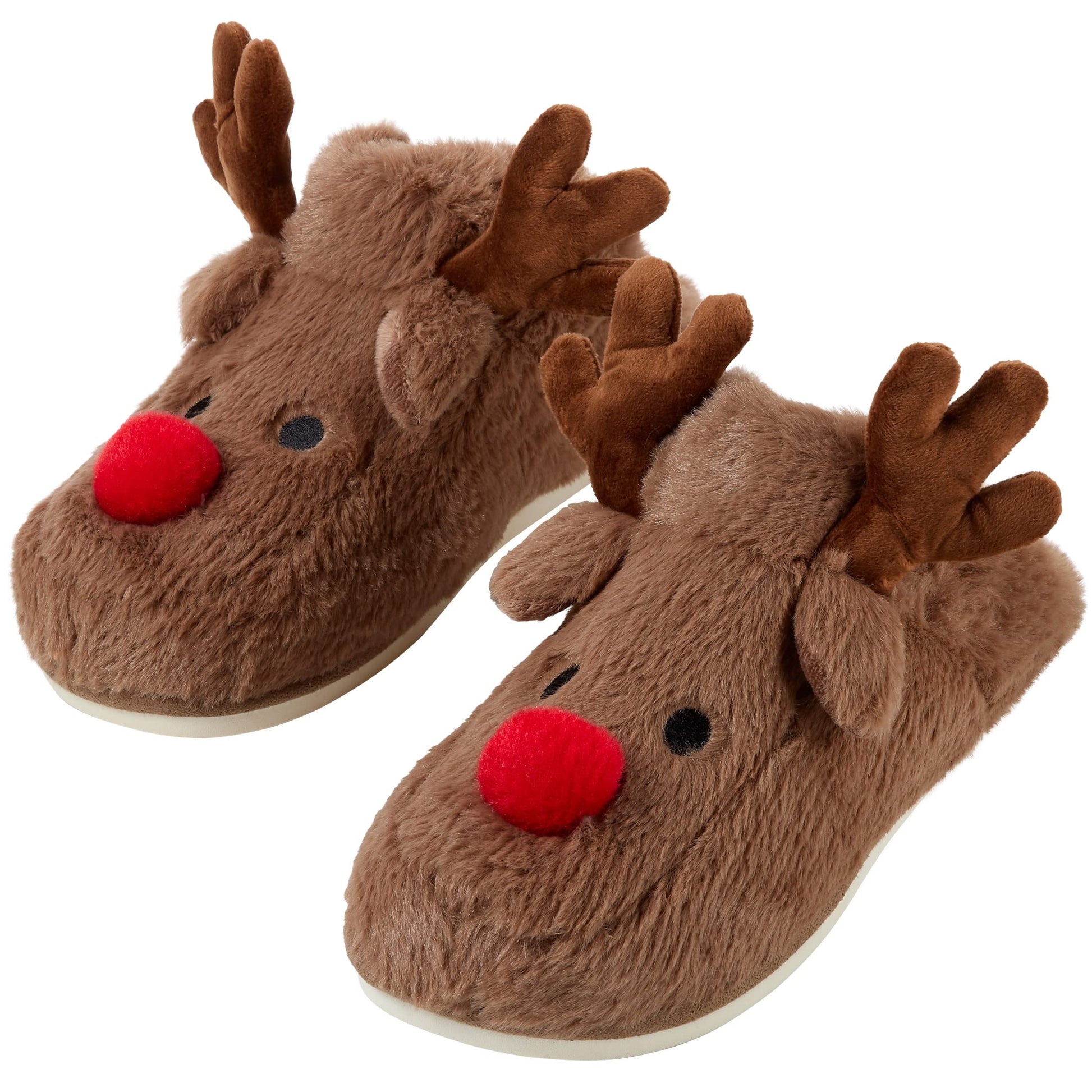 Gilbin Men's Christmas Holiday Ugly Warm Memory Foam Fleece Slippers S –  GILBIN