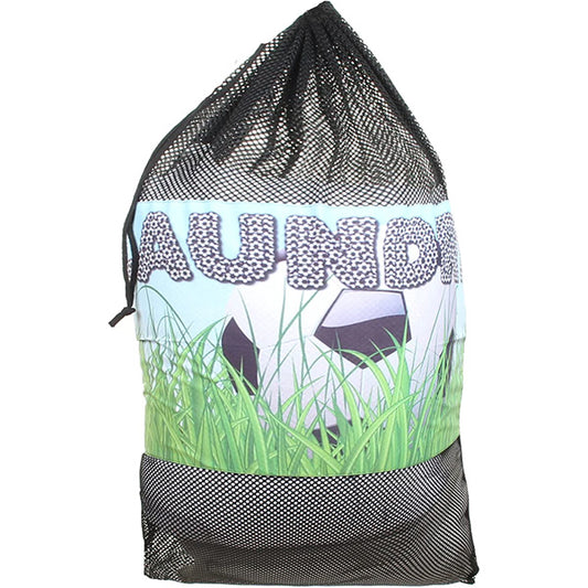 Mesh Laundry Bag with Drawstring for Sleep Away Camp Laundry Soccer Field