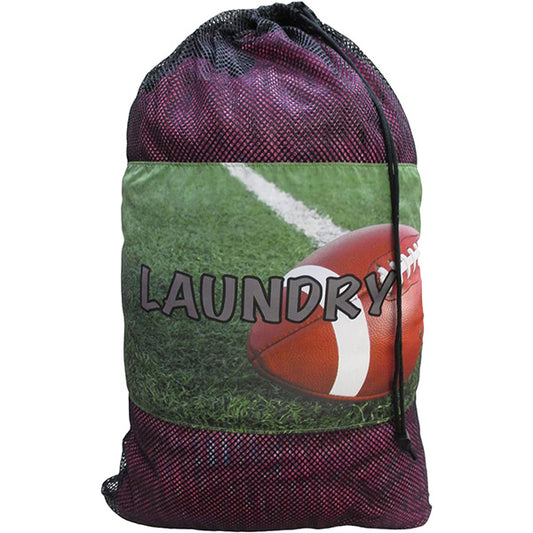 Mesh Laundry Bag Football