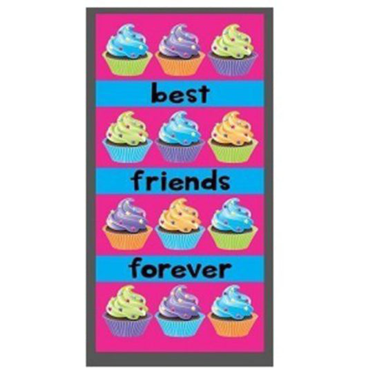 Best Friends Forever Terry Velour Camp Towel